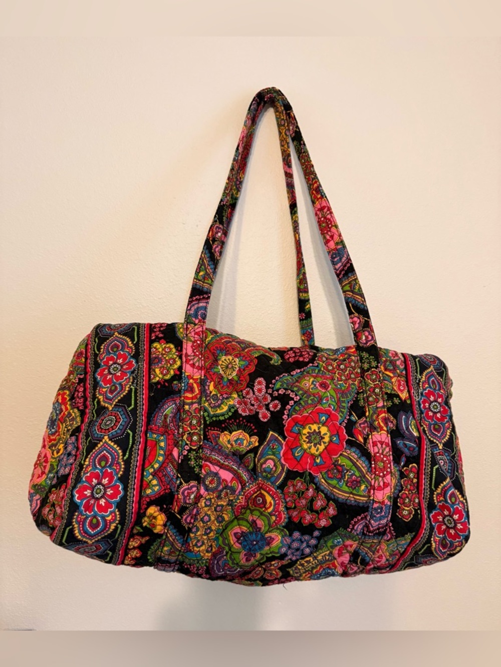 Vera Bradley Duffel in “Symphony in Hue”